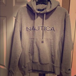 Nautical hooded sweatshirt